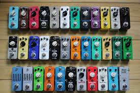 The changing world of guitar effects pedals